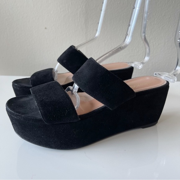 ROBERT CLERGERIE Frazzia wedge Platform Y2K Grunge Gothic sandals size 8